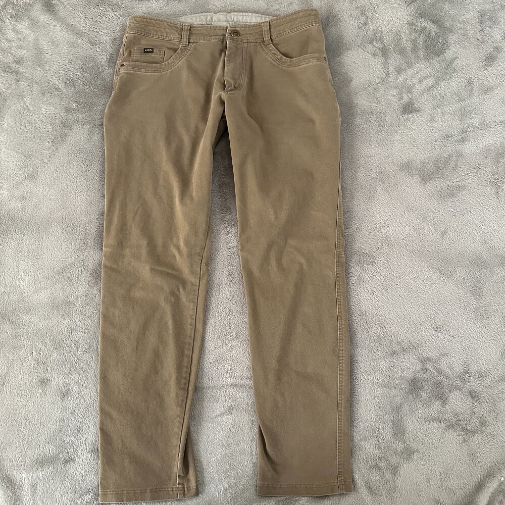 Kuhl Revolt Khaki Pants Men's size 35 x 32 Outdoor Hiking